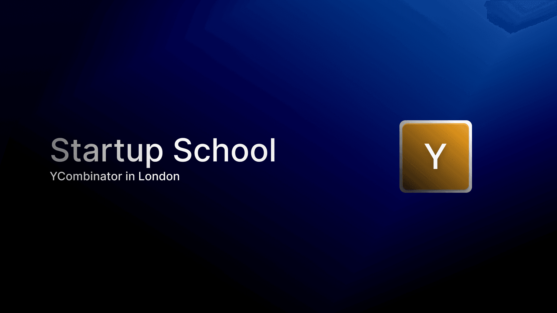 Insights from YCombinator's London startup school